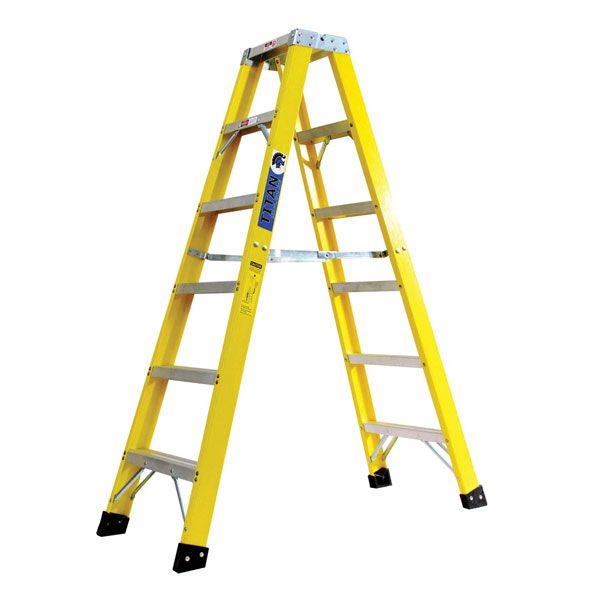 Ladders Aluminum Fiberglass All Purpose Badger Ladder