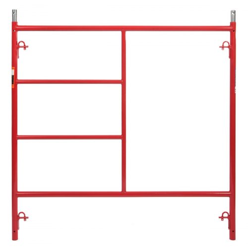 Red Scaffold Frames