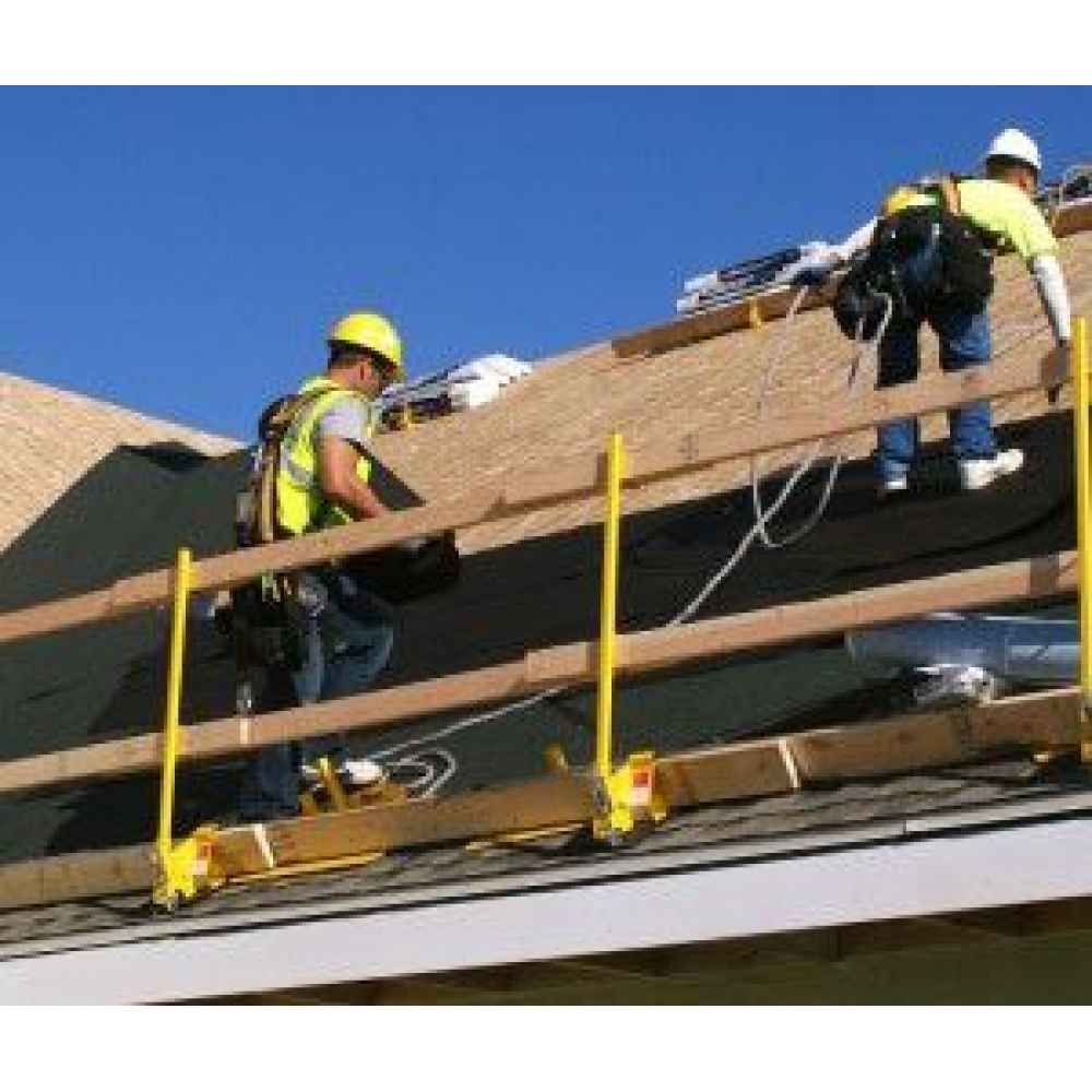 Steeppitch Guardrail (w/post) Badger Ladder & Scaffold