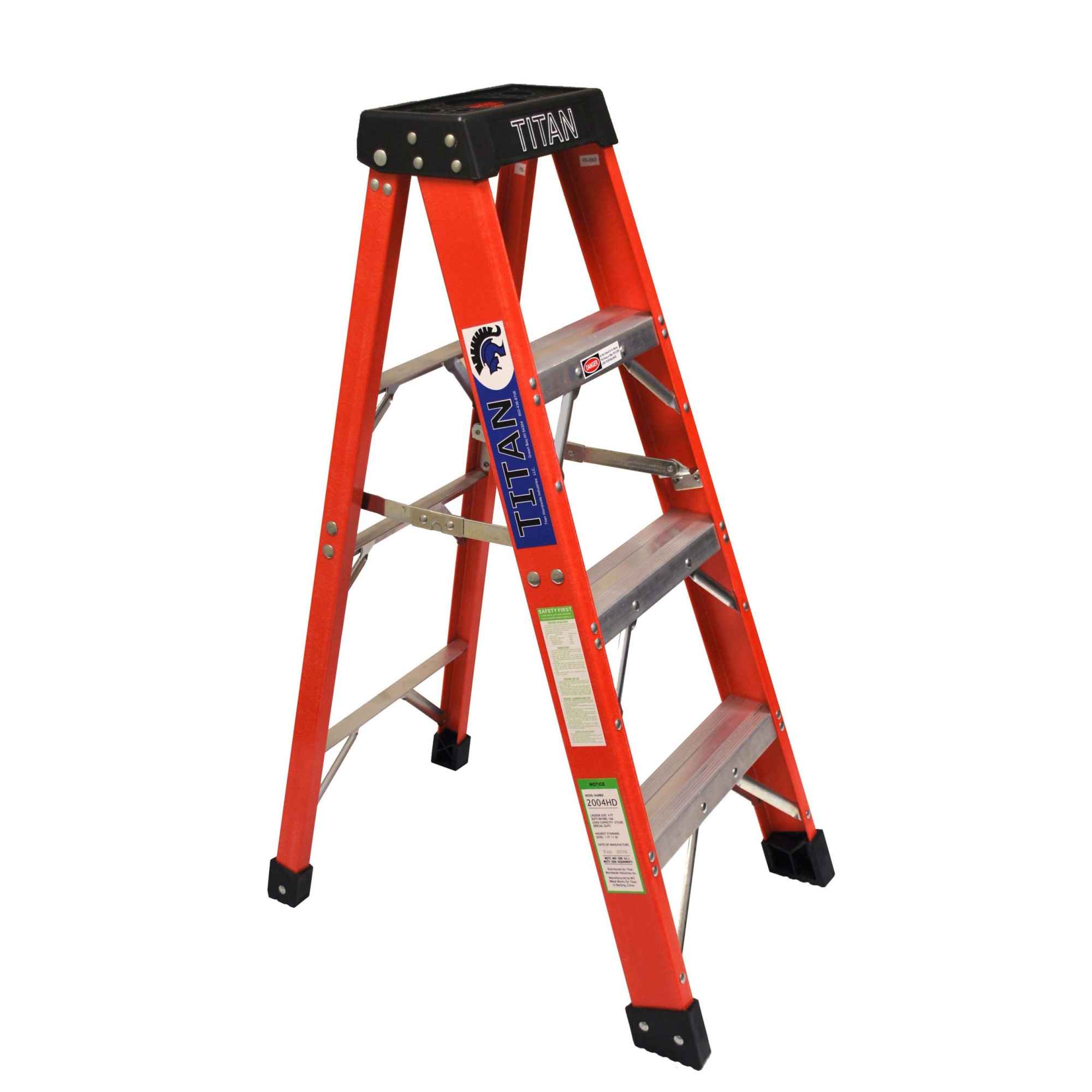 Type 1AA Extra Heavy Duty Fiberglass Step Ladder 375 Pound Capacity