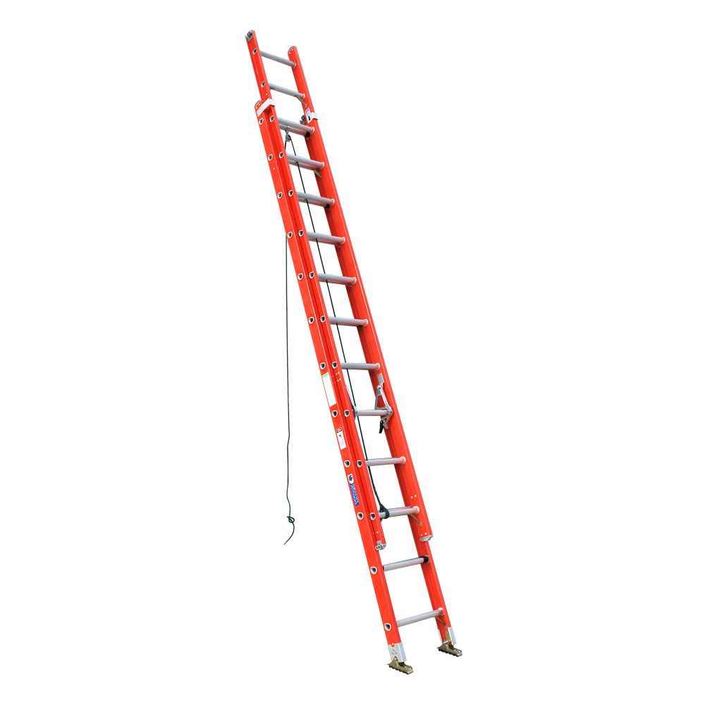 Type 1A Extra Heavy Duty Fiberglass Extension Ladder - Badger