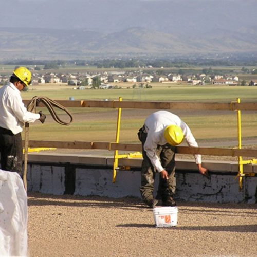 Parapet Wall Guard Rail Systems