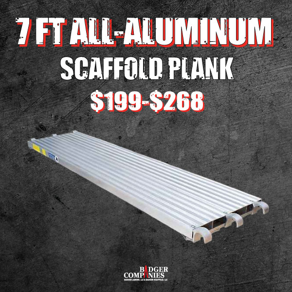 7 ft. All-Aluminum Scaffold Plank