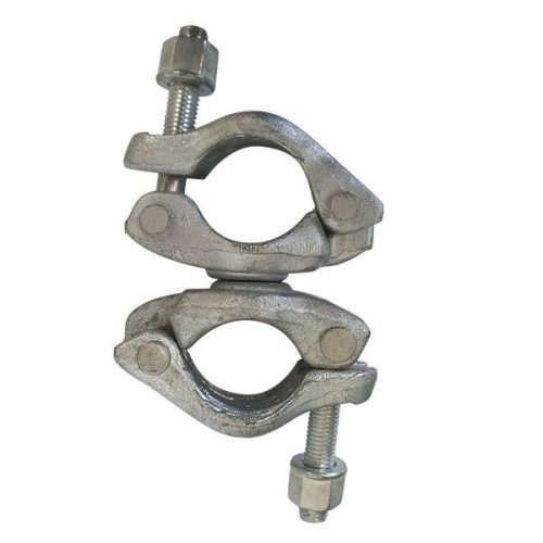 C35 Male Swivel Pipe Clamp Galvanised Scaffold Tube Fast Key Rail Allen Safety 